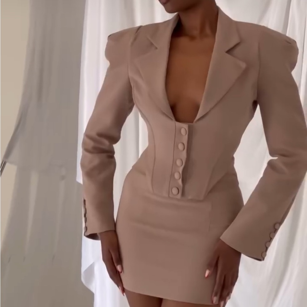 Chic Beige 2 piece Set